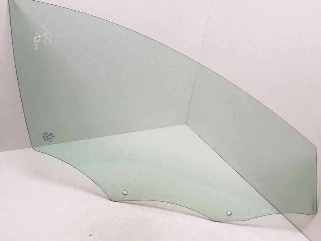 Front door window glass four-door – front right