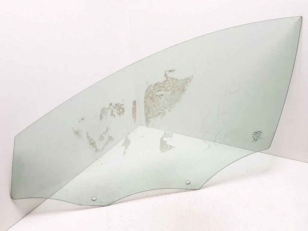 Front door window glass four-door – front left