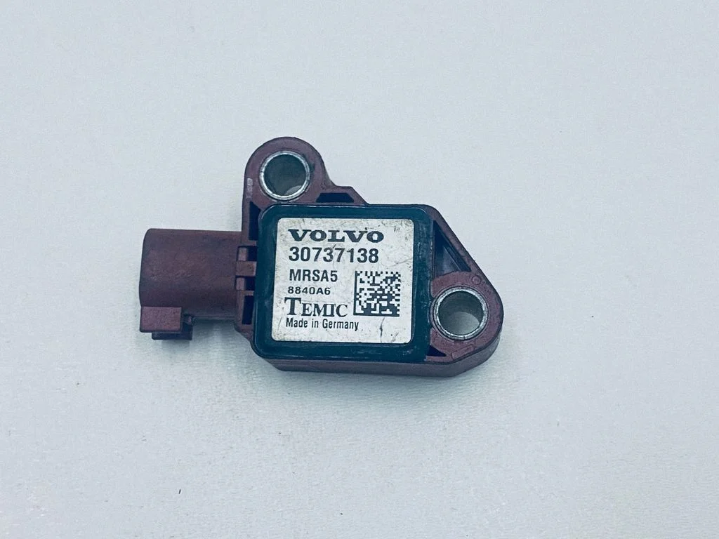 Airbag deployment crash/impact sensor