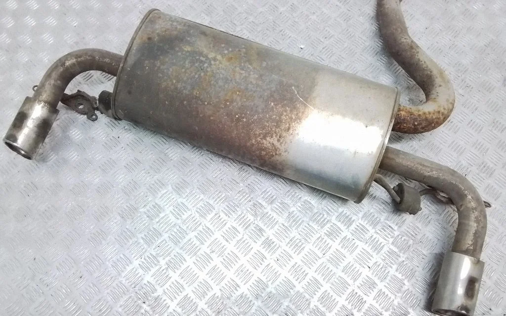 Muffler/silencer – rear