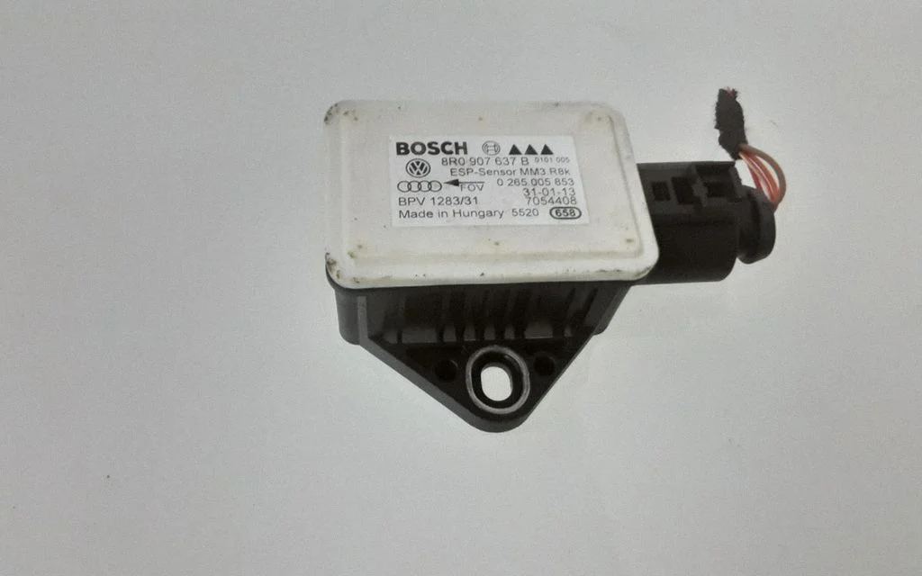 ESP acceleration yaw rate sensor