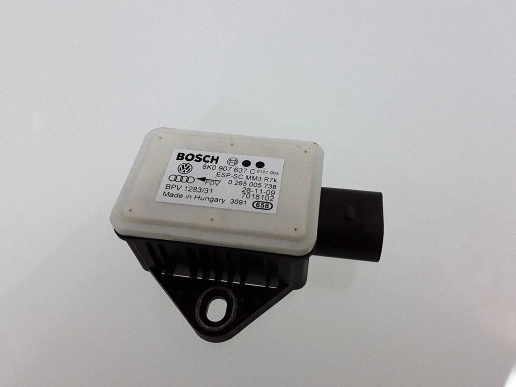 ESP acceleration yaw rate sensor