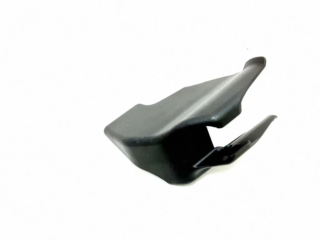 Rear seat rail trim cover