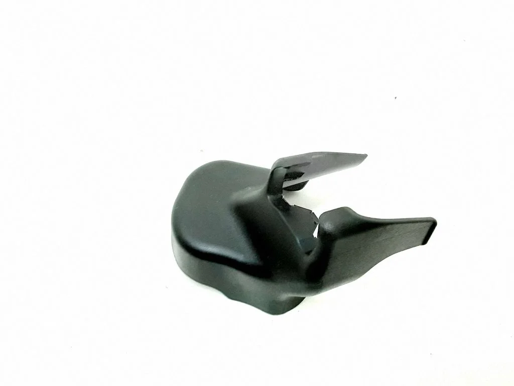Rear seat rail trim cover