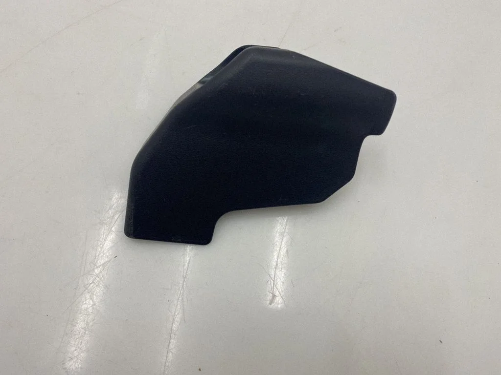 Rear seat rail trim cover