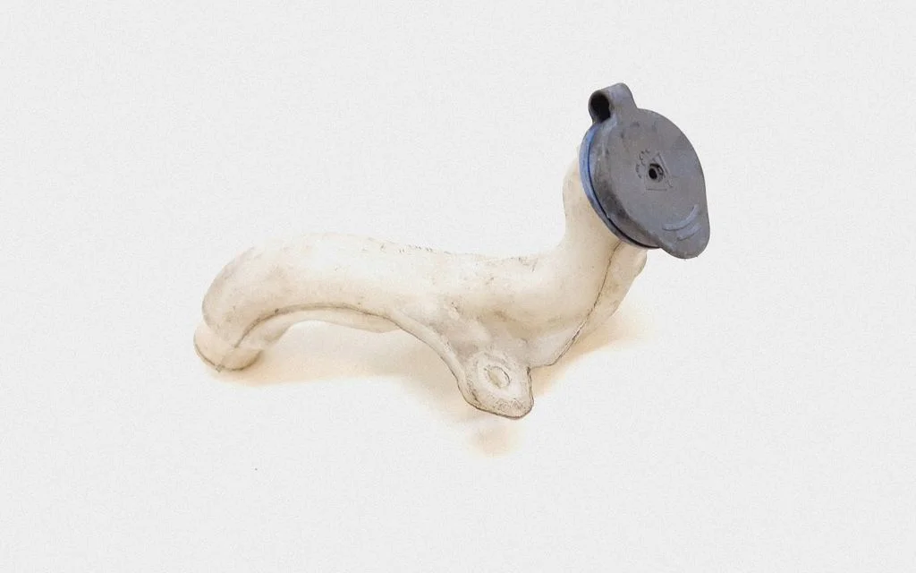 Window washer liquid tank fill tube – Volvo V50 (2008-2012)