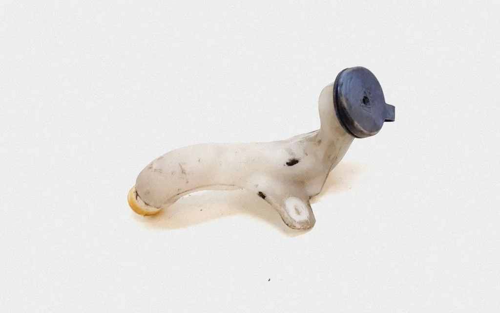 Window washer liquid tank fill tube – Volvo S40 (2008-2012)