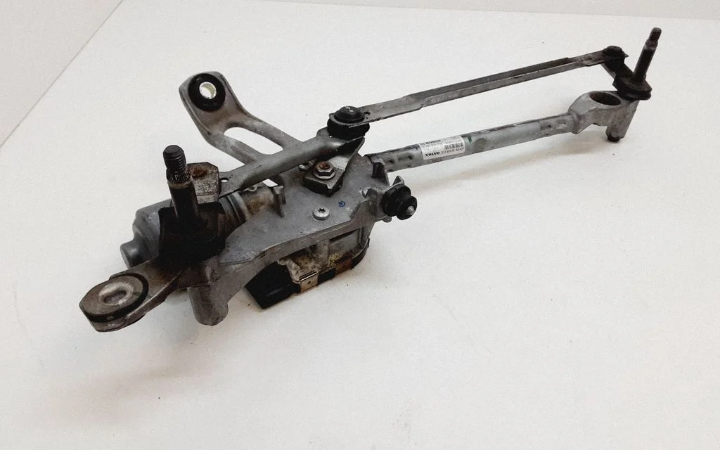 Front wiper linkage and motor 31349370
