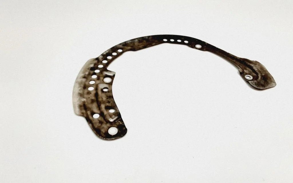 Rear brake disc plate dust cover 98135280102