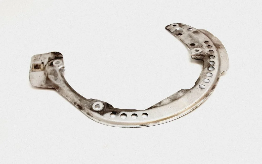 Rear brake disc plate dust cover 98135280202