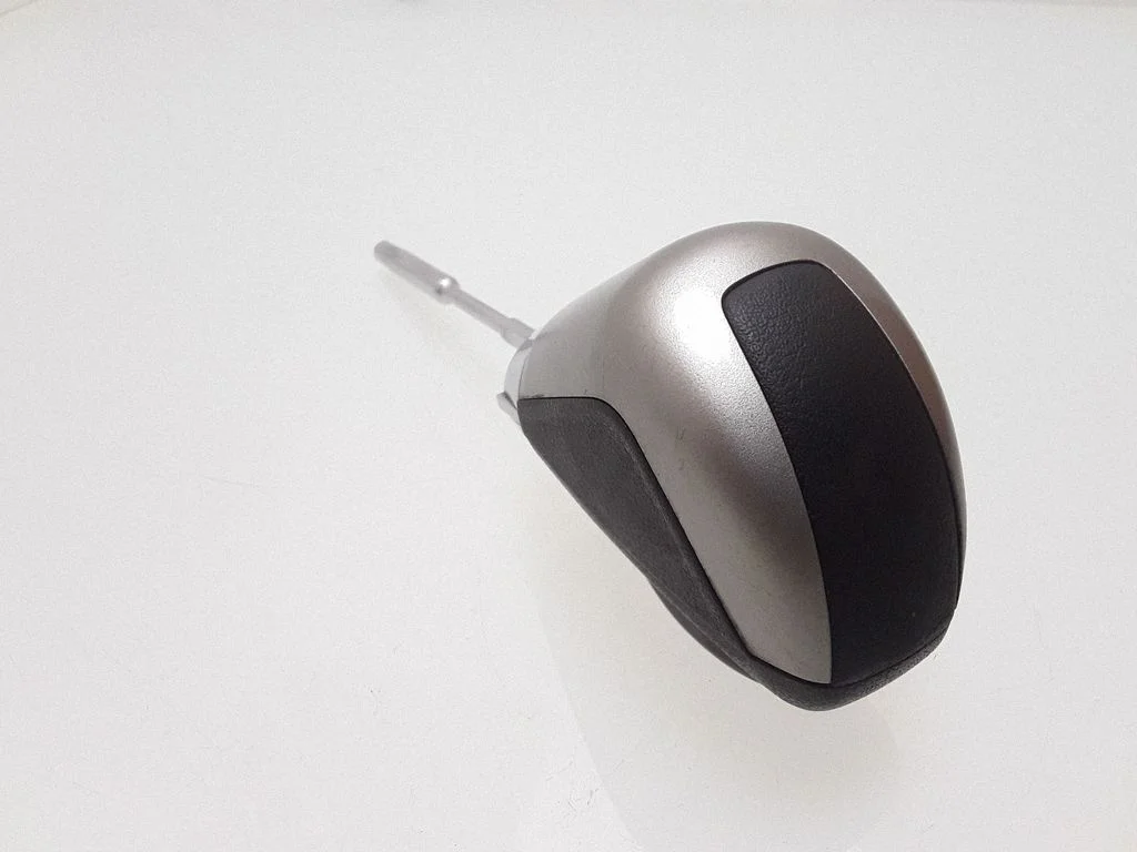 Gear lever shifter trim leather/knob