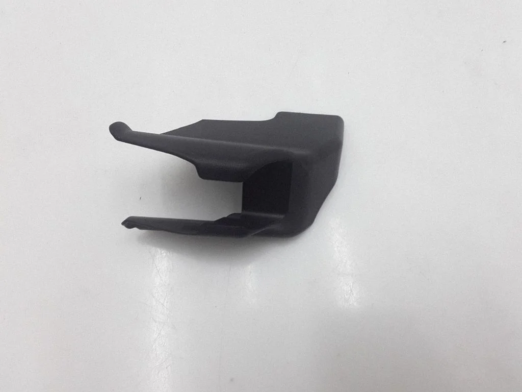 Rear seat rail trim cover