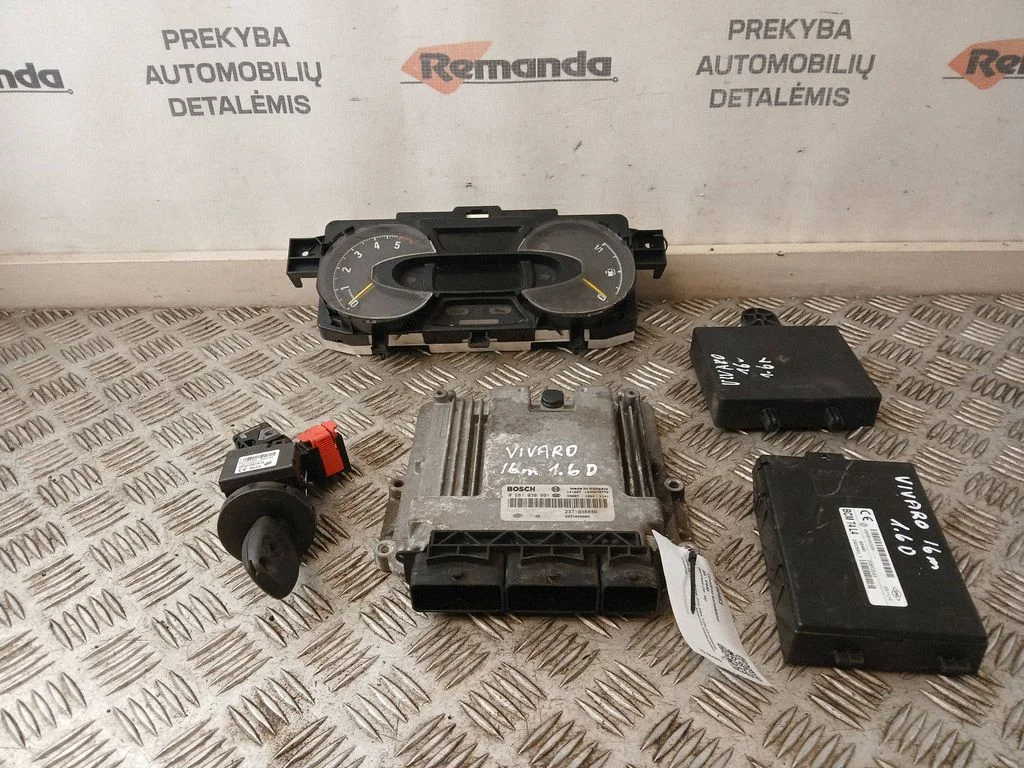 Engine ECU kit and lock set – Opel Vivaro (2014-2018)
