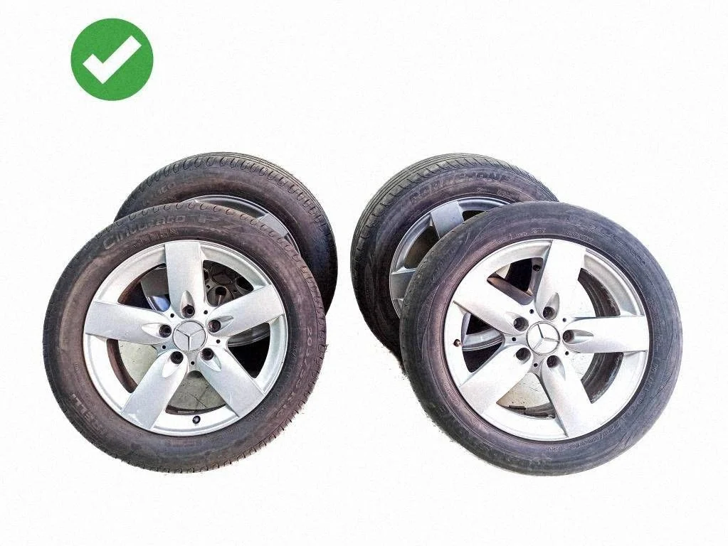 R16 valuvelg (-veljed) – Mercedes-Benz CLK-klass A209 C209 (2002-2009)