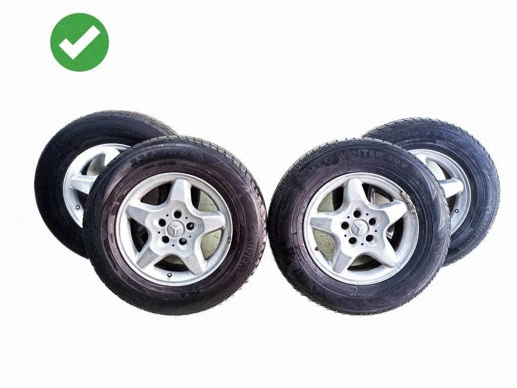 R16 valuvelg (-veljed) – Mercedes-Benz ML-klass W163 (1997-2005)