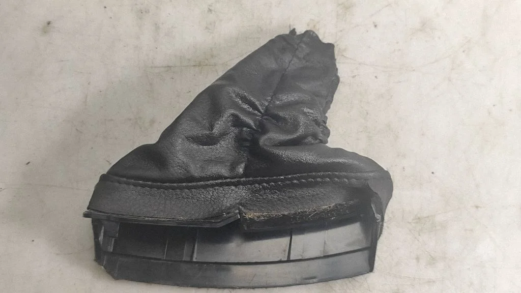 Handbrake lever cover (leather/fabric)