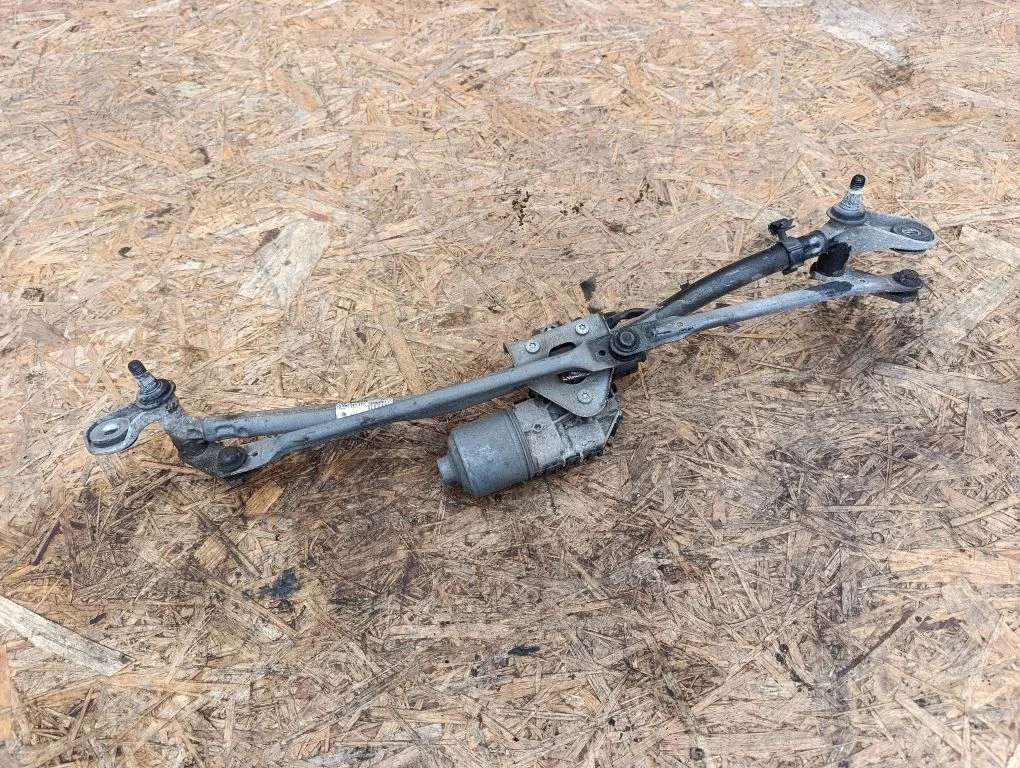 Front wiper linkage and motor 8E1955023E