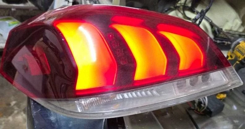 Rear/tail lights 9807242780A