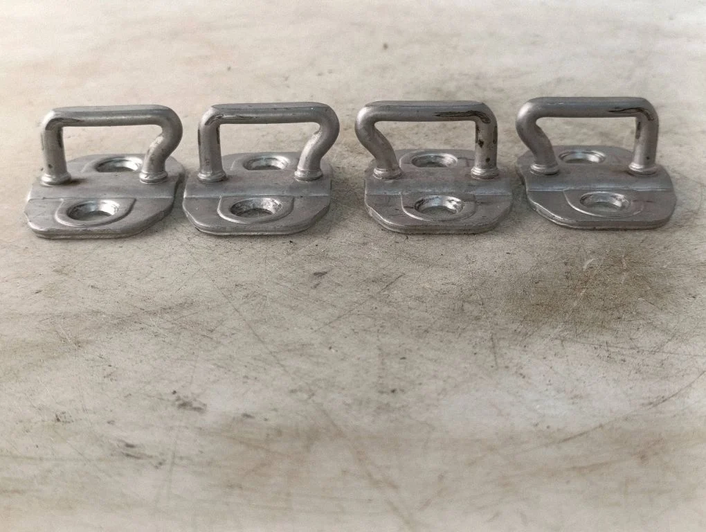 Front door lock loop/hook striker