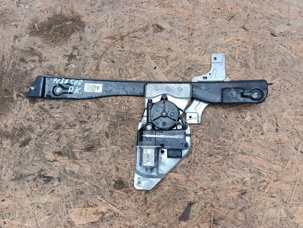 Front door window regulator with motor 9806085280