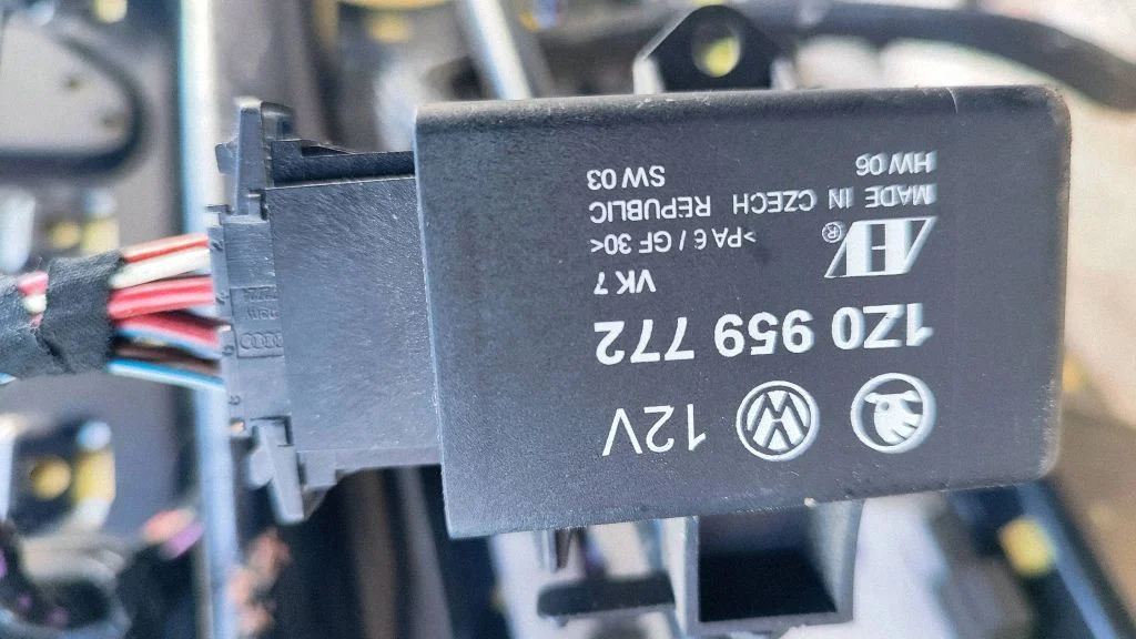 Seat heating relay – Volkswagen Passat B6 (2005-2010)