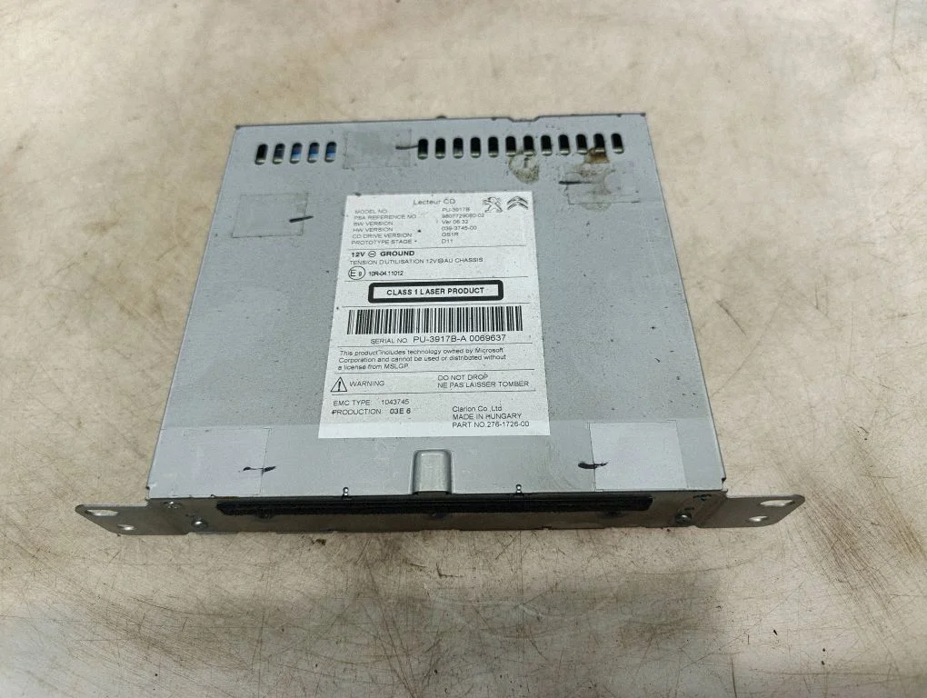 Radio/CD/DVD/GPS head unit 9807729080