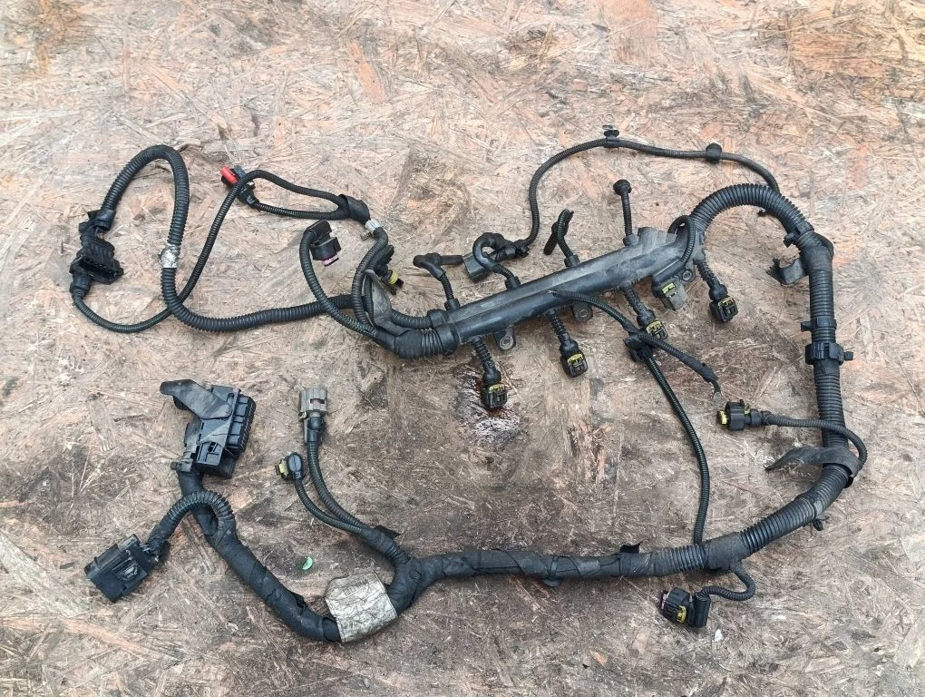 Engine installation wiring loom