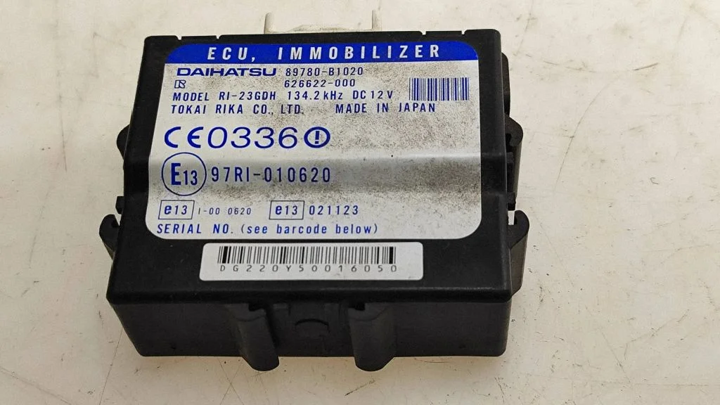 Imobilaizera vadības bloks 89780B1020