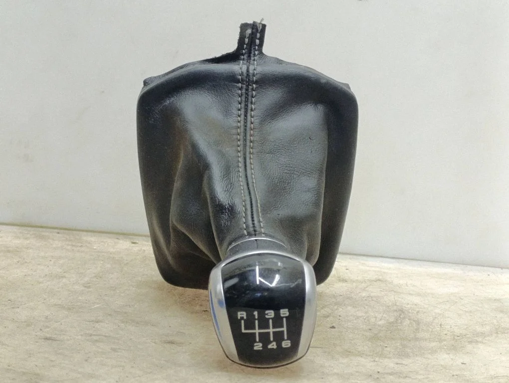 Gear lever shifter trim leather/knob C1723658185