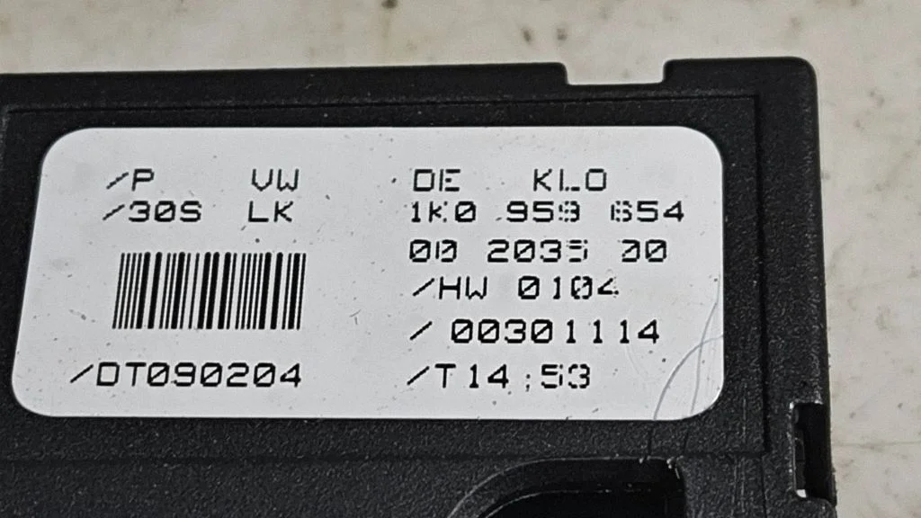 Rooli pöördenurga andur – Seat Altea XL (2004-2015)