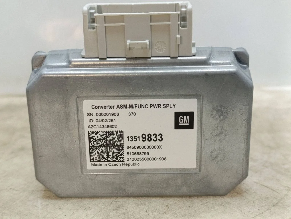 Voltage converter/converter module – Opel Astra K (2015-2021)