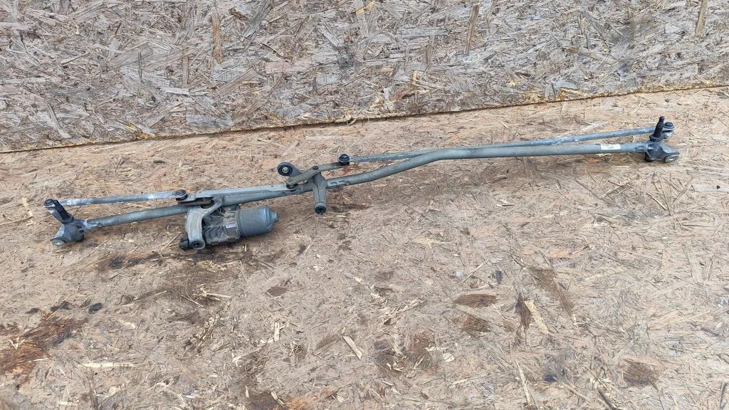 Front wiper linkage and motor 9684806680