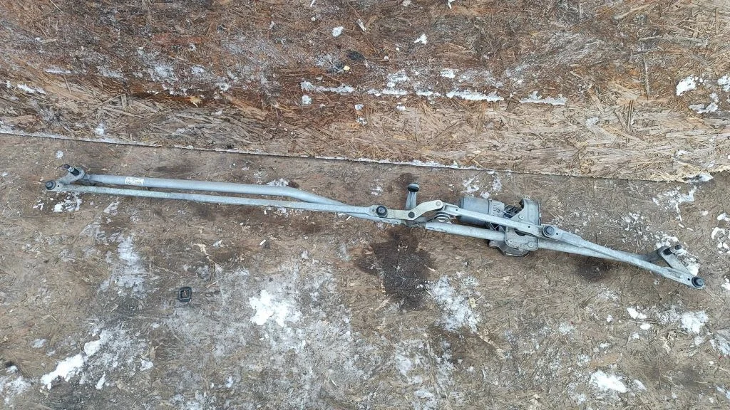 Front wiper linkage and motor 9684806680
