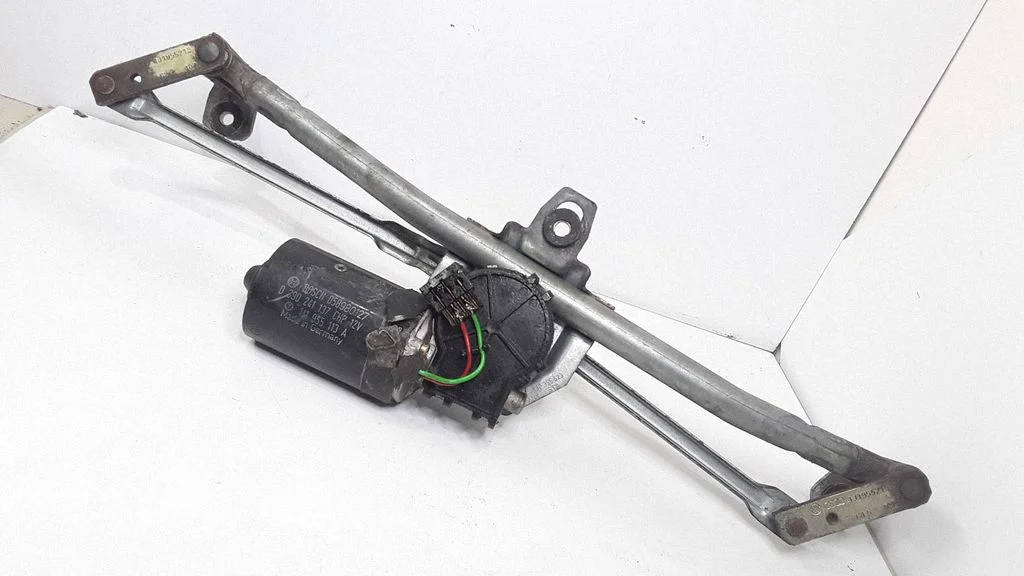 Front wiper linkage and motor 1J1955113A