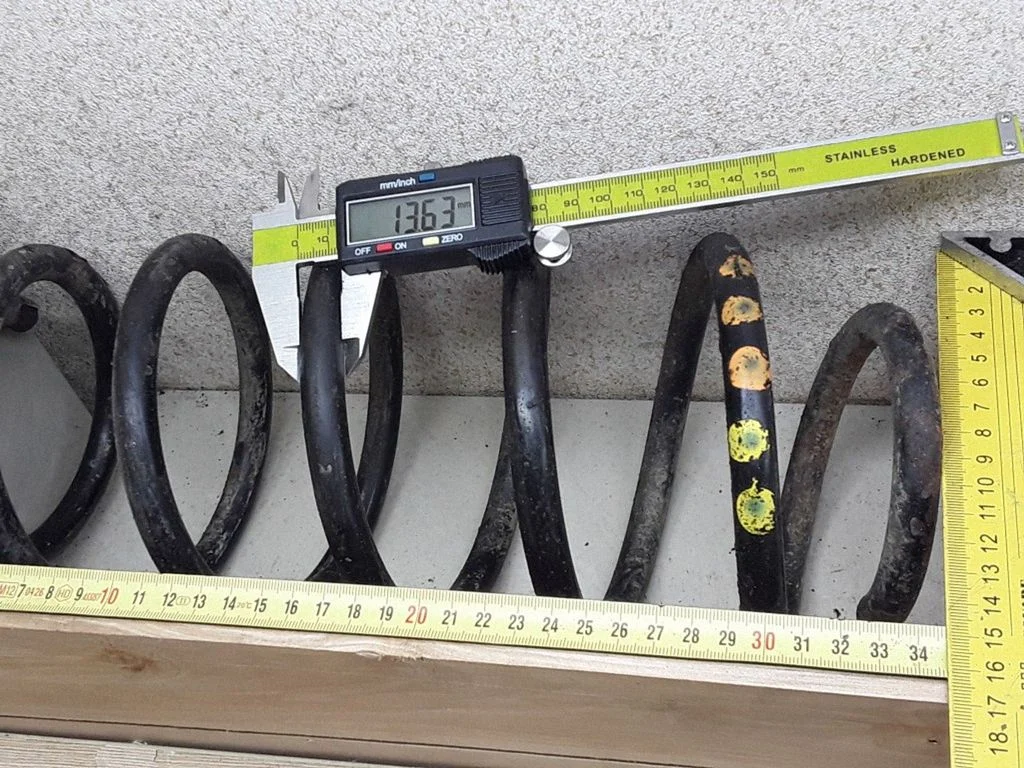 Front coil spring