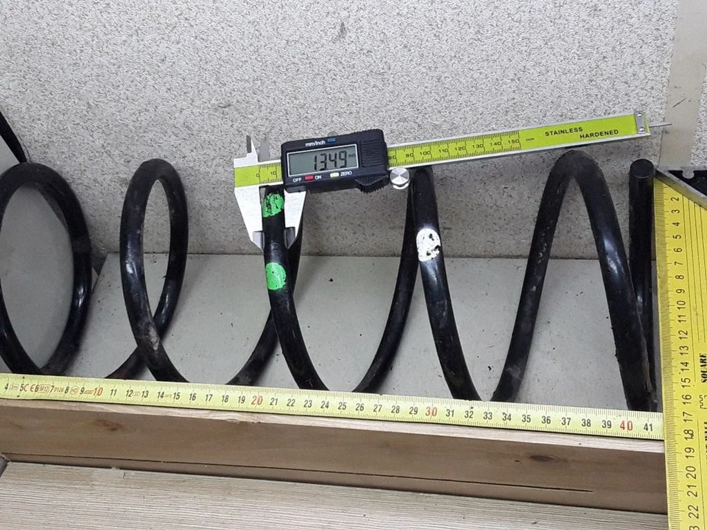 Front coil spring