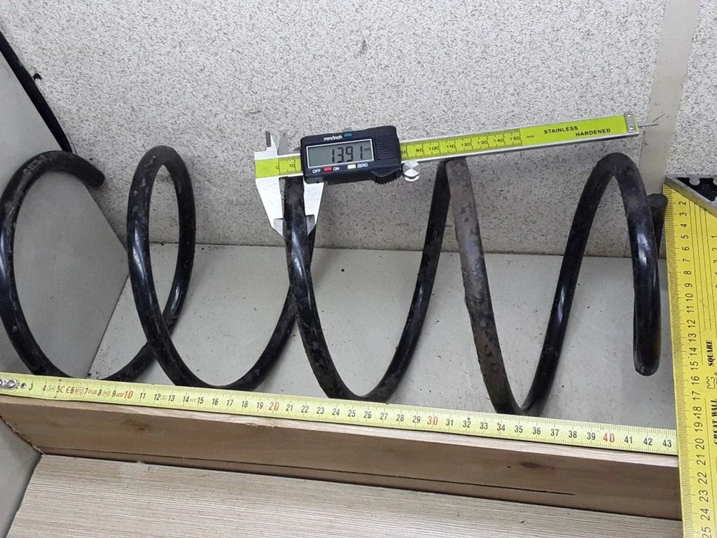 Front coil spring