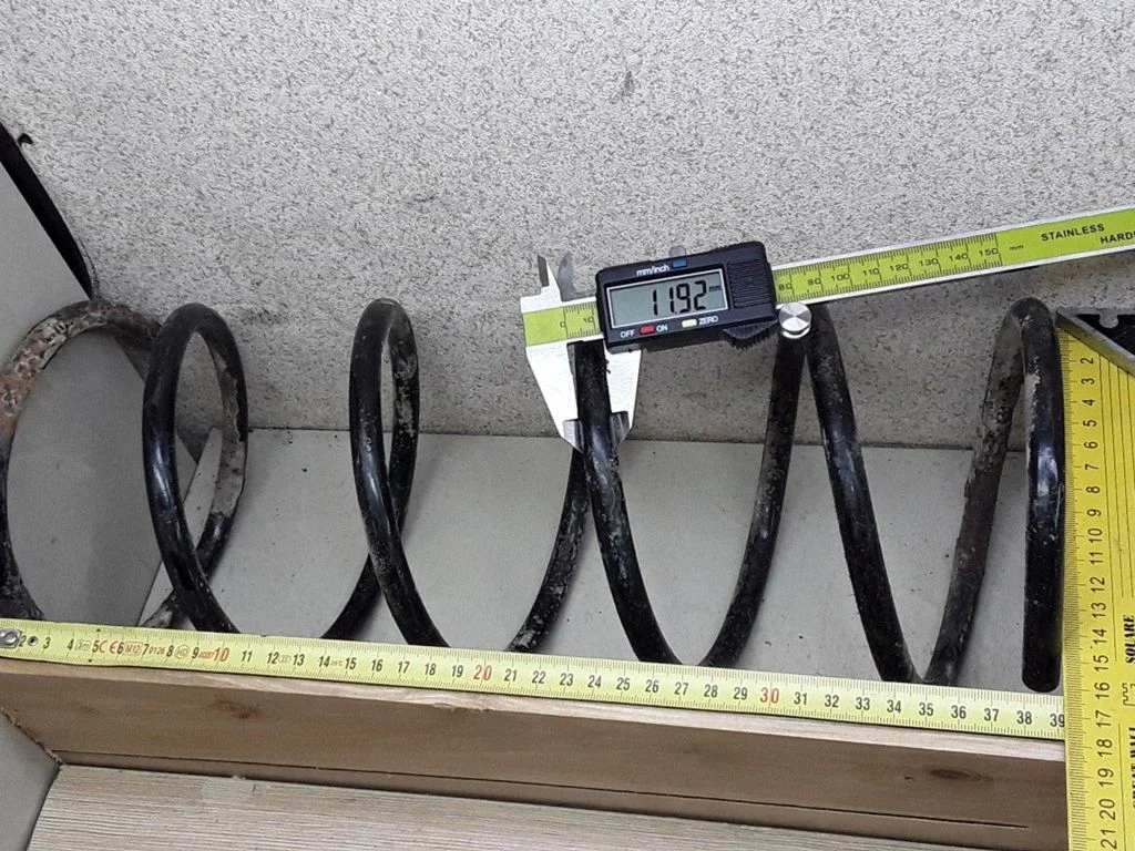 Front coil spring