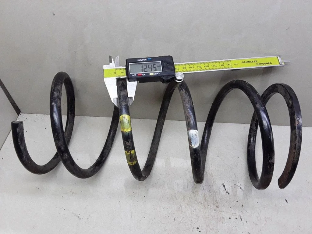 Front coil spring