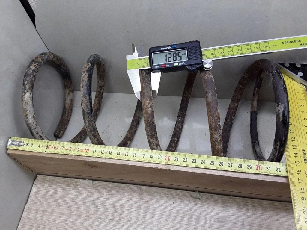 Front coil spring