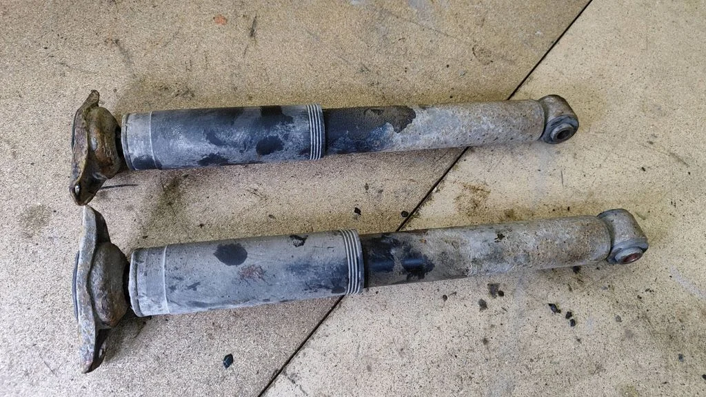 Rear shock absorber/damper