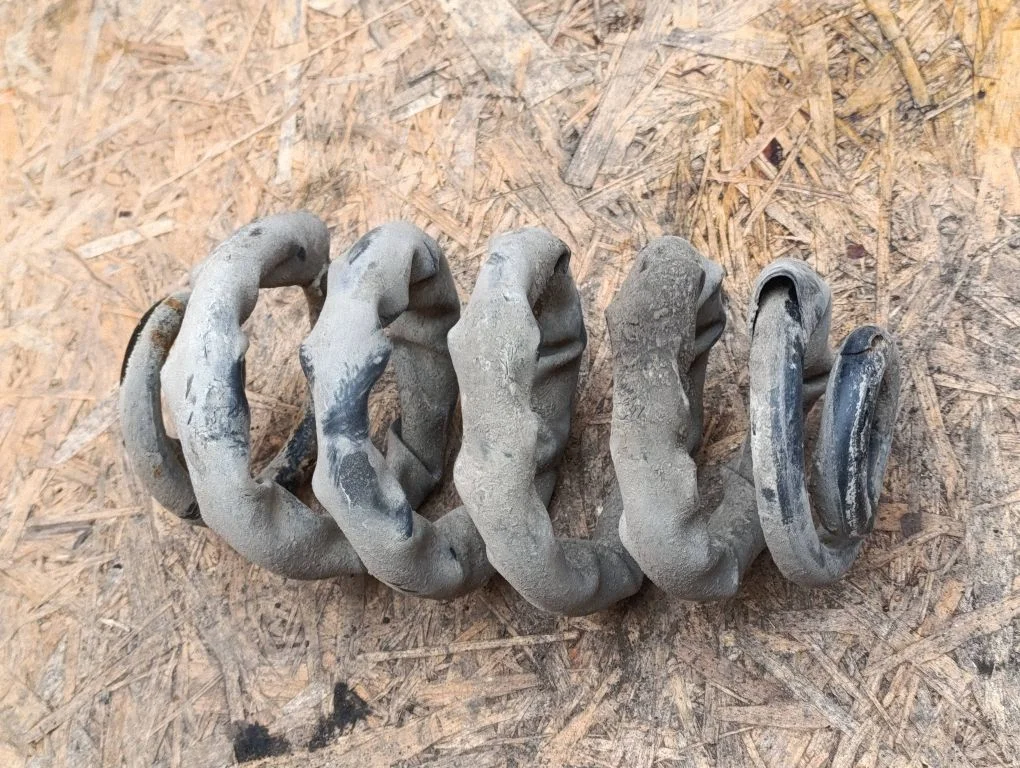 Rear coil spring