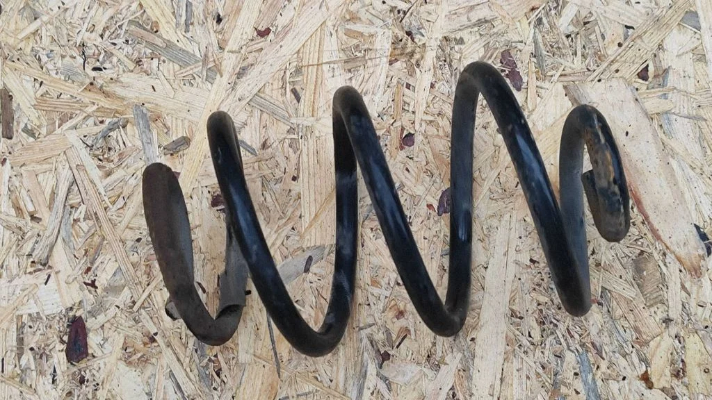 Rear coil spring