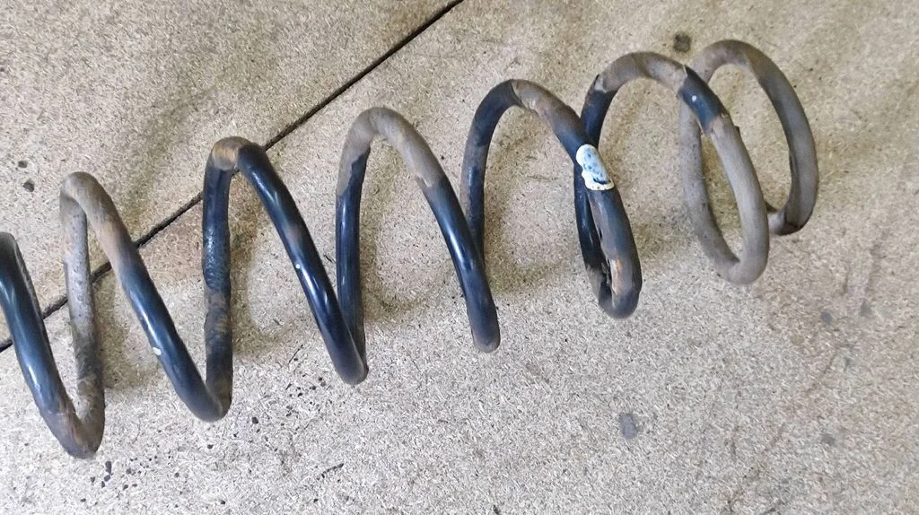 Rear coil spring