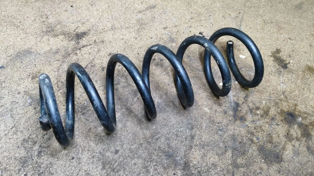 Rear coil spring