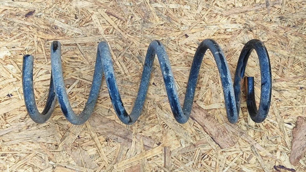 Rear coil spring