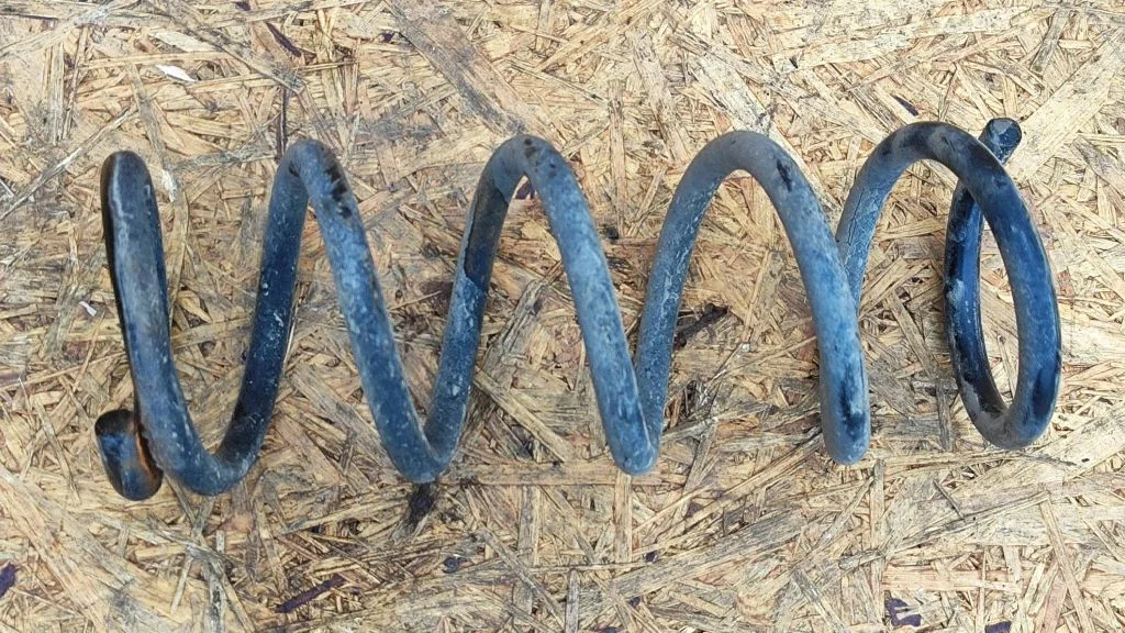 Rear coil spring