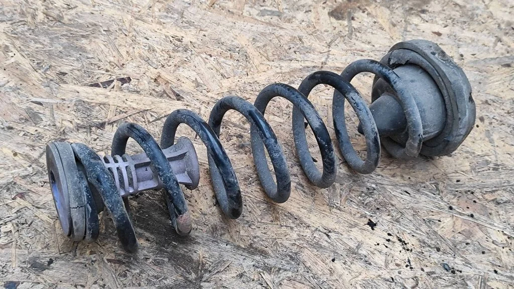 Rear coil spring