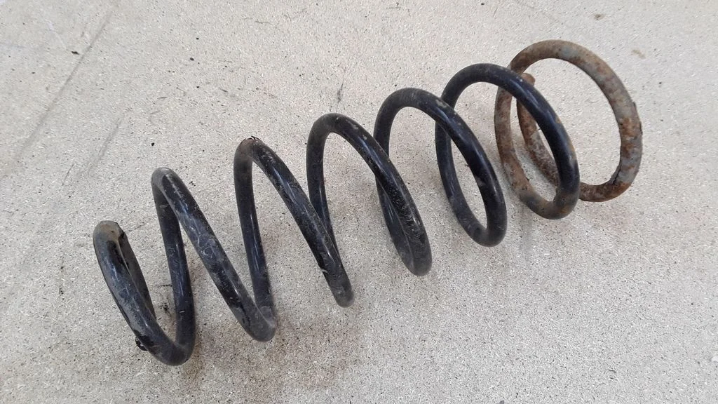Rear coil spring