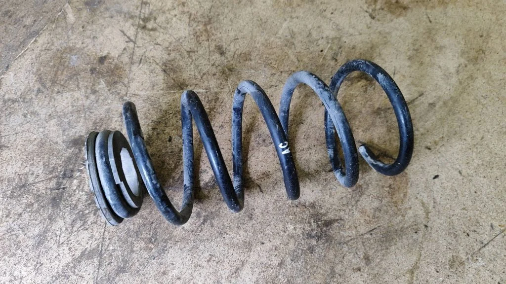 Rear coil spring